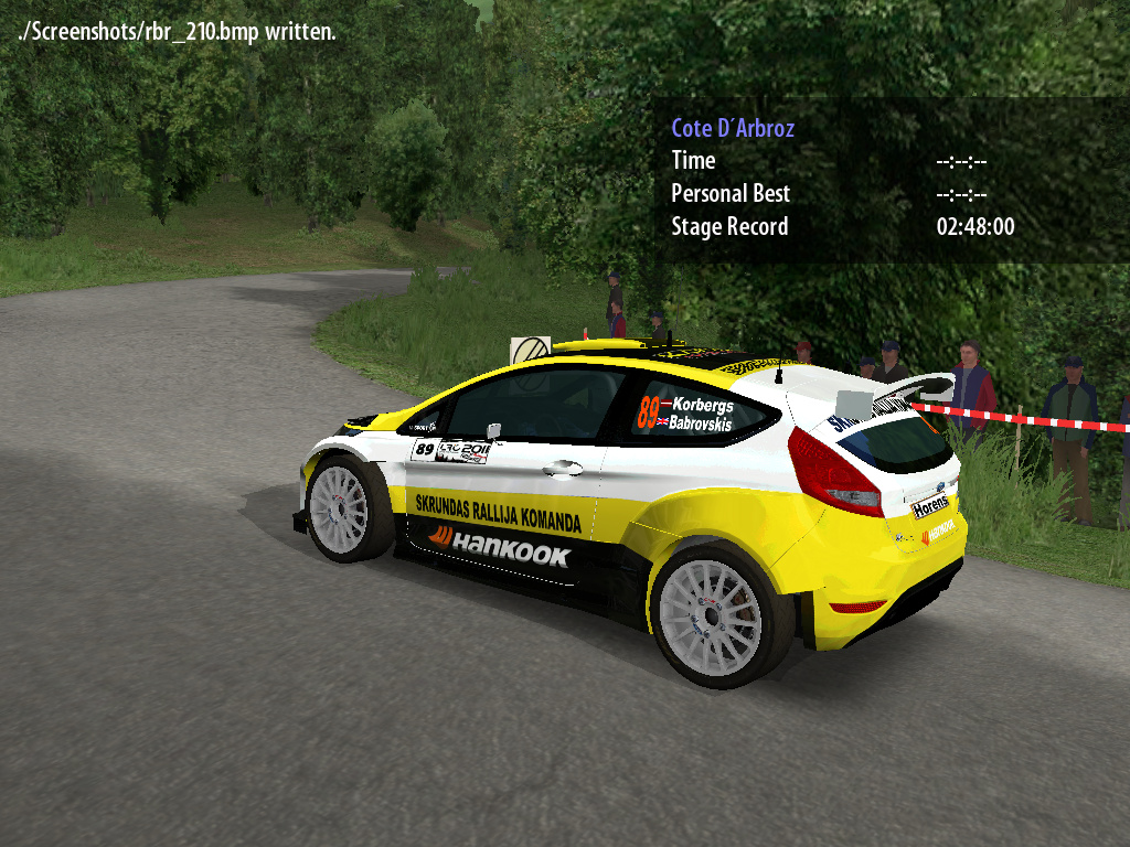 Rbr ford fiesta s2000 template #10